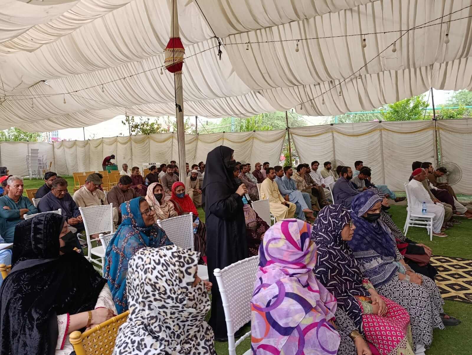 Khuli Kachehri with Vaccinators – District Sukkur — photo 11