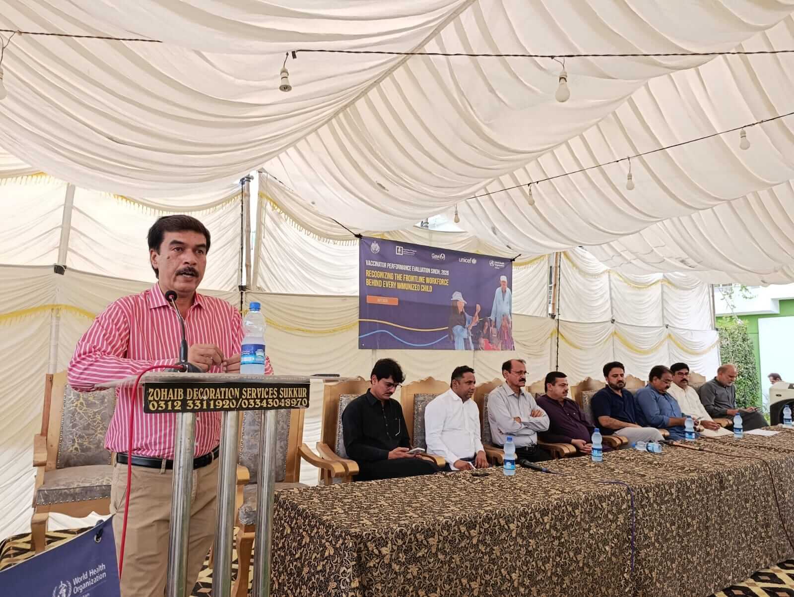 Khuli Kachehri with Vaccinators – District Sukkur — photo 4